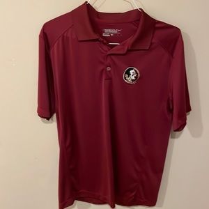 Garnet Mens FSU Polo
